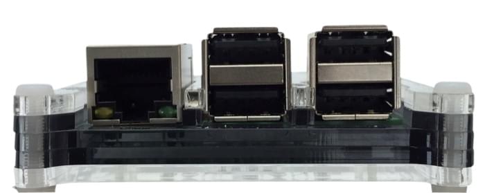 SOS Behuizing Smoke Grey CABRIO voor Raspberry PI 3B(+)
