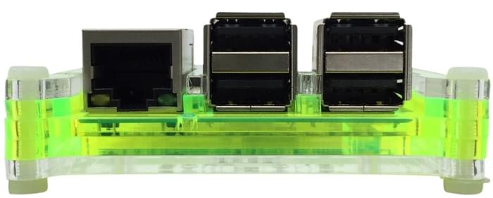 SOS Behuizing Neon CABRIO voor Raspberry PI 3B(+)