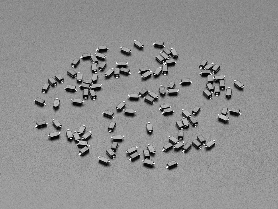 Adafruit: 1N4148 SMT SOD-123 Diodes - 100 Pack