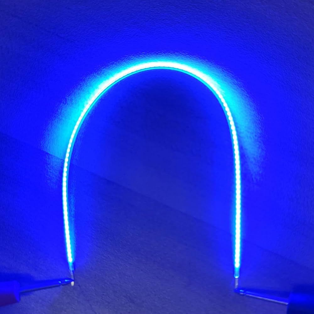 Noodle 'Noods' Flexibel LED Filament 3V 58mm COB Blauw