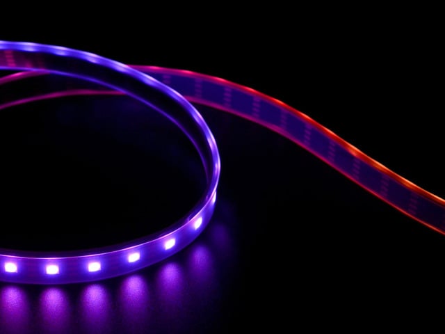 Adafruit: Adafruit DotStar Digital LED Strip - Black 60 LED - Per Meter 1m
