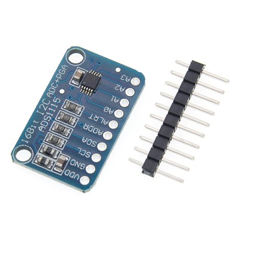 ADS1115 16-Bit ADC - 4 Channel with Programmable Gain Amplifier - STEMMA QT / Qwiic