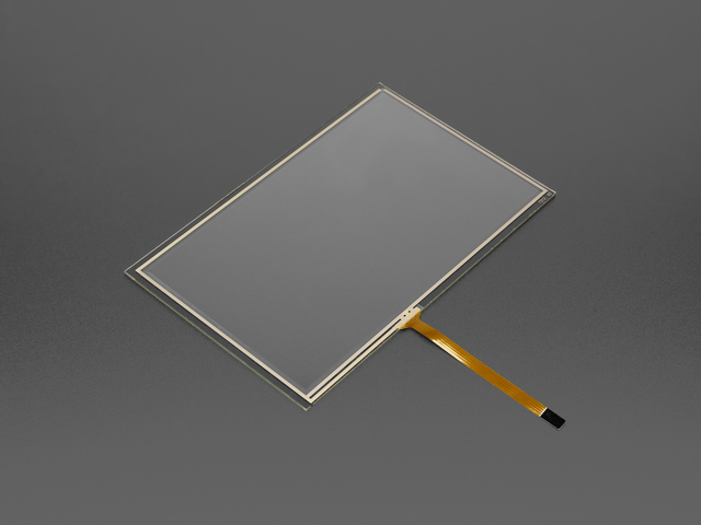 Resistive Touchscreen Overlay - 7" diag. 165mm x 105mm - 4 Wire