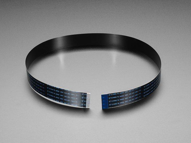 Flex Cable for Raspberry Pi Camera or Display - 18" / 457mm