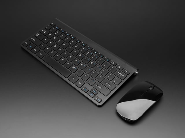 Wireless Keyboard and Mouse Combo - One USB Port!
