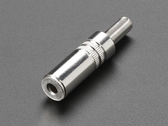3.5mm (1/8") Stereo DIY "Free-Hanging" In-Line Jack
