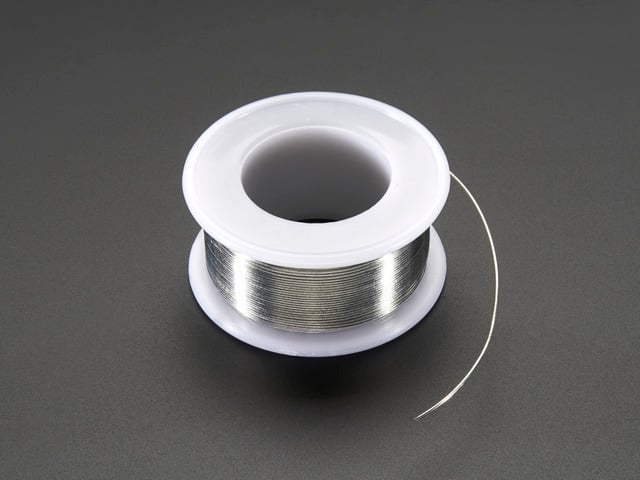 Solder Wire - SAC305 RoHS Lead Free - 0.5mm/.02" diameter