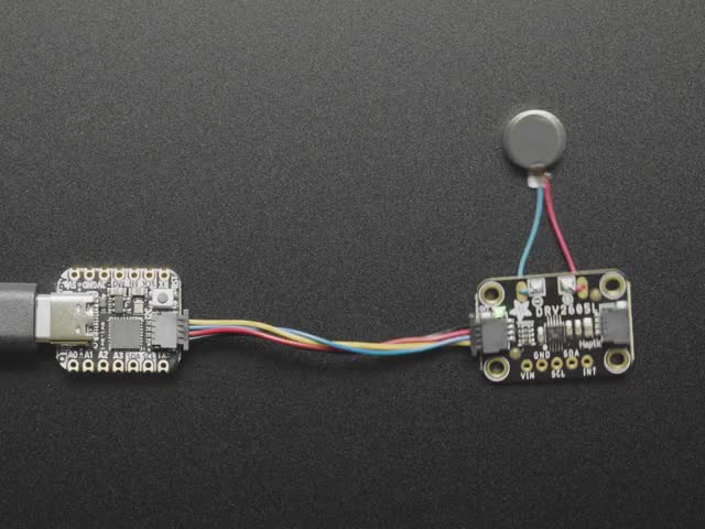 Adafruit DRV2605L Haptic Motor Controller - STEMMA QT / Qwiic