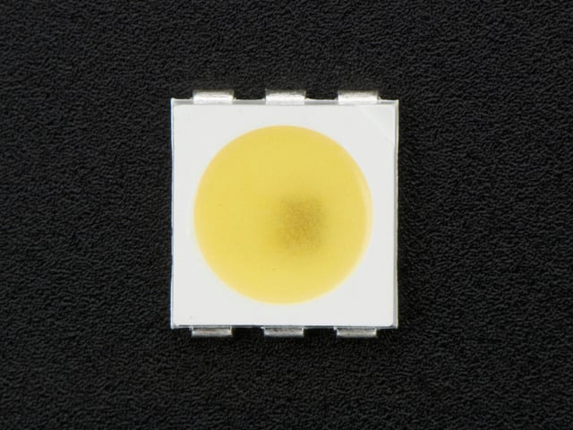 5050 Cool White LED w/ Integrated Driver Chip - 10 Pack
