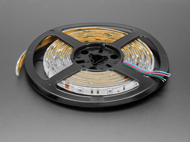 RGB LED weatherproof flexi-strip 30 LED/m - 4m