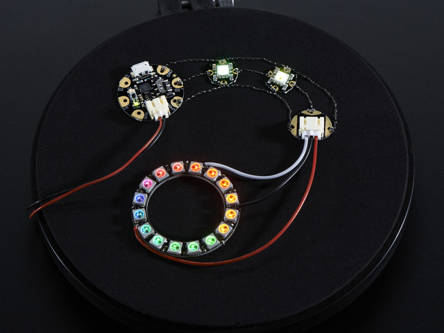 Flora Sewable 3-Pin JST Wiring Adapter