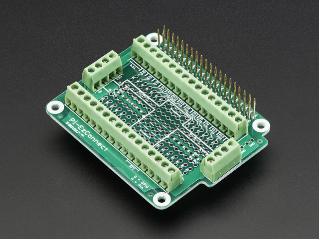 Pi-EzConnect Terminal Block Breakout HAT