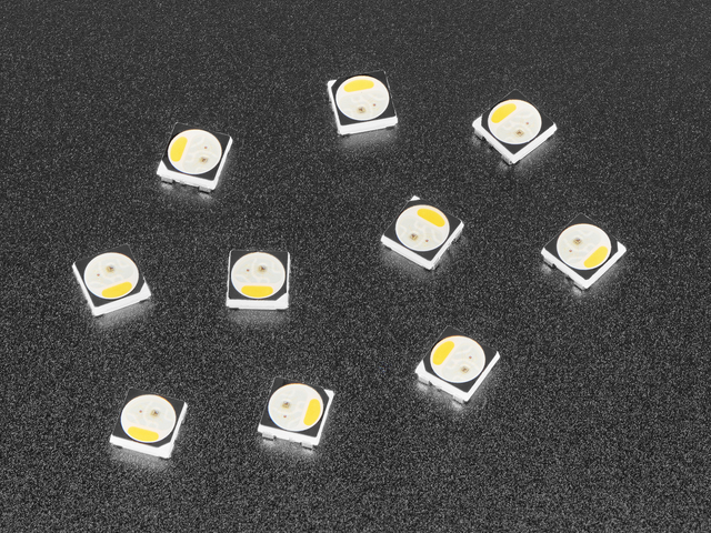 NeoPixel RGBW LEDs w/ Integrated Driver Chip - Warm White