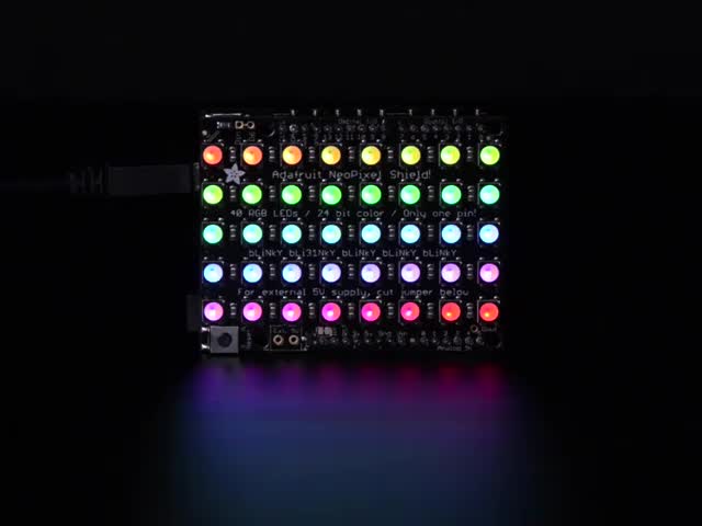 Adafruit NeoPixel Shield - 40 RGBW - Cool White