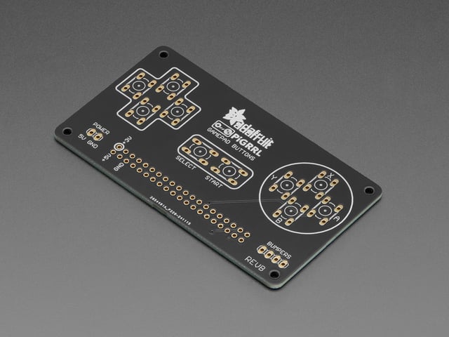 PiGRRL 2.0 Custom Gamepad PCB