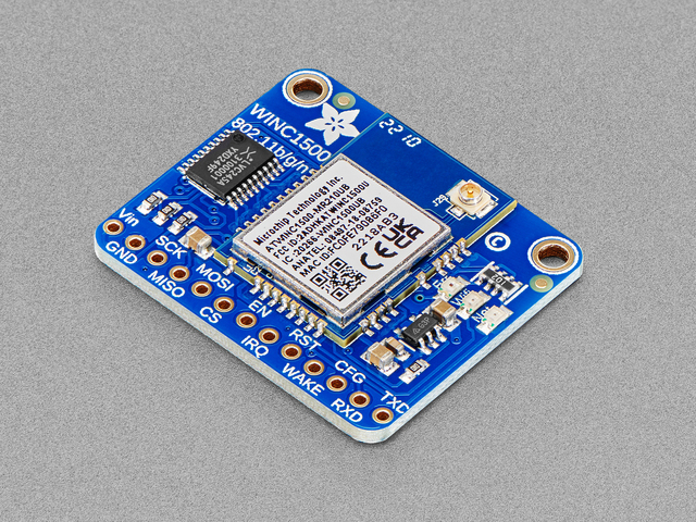 Adafruit ATWINC1500 WiFi Breakout with uFL Connector