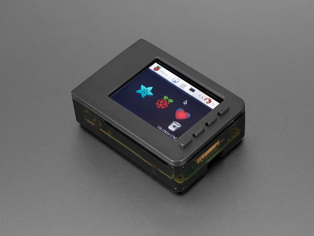 Pi Model B+ / Pi 2 / Pi 3 - Case Base and Faceplate Pack - Black