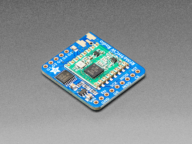 Adafruit RFM69HCW Transceiver Radio Breakout - 433 MHz