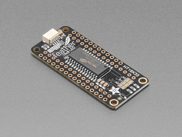 Adafruit 8x16 LED Matrix FeatherWing w/o Matrices