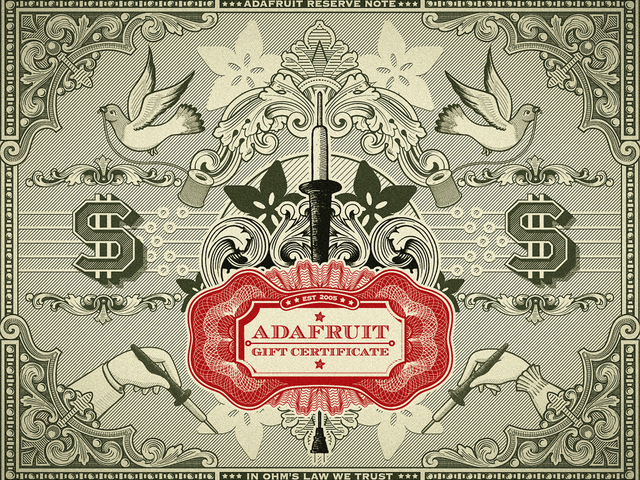 $50 Gift certificate