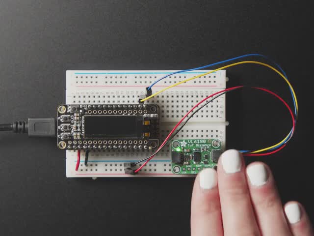 Adafruit VL6180X Time of Flight Distance Ranging Sensor (VL6180)