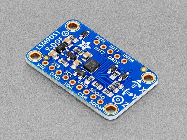 Adafruit 9-DOF Accel/Mag/Gyro+Temp Breakout Board - LSM9DS1