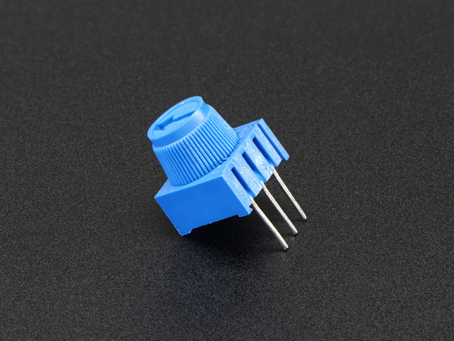 Breadboard trim potentiometer