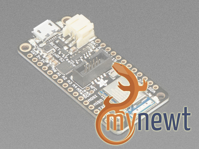 Adafruit Feather nRF52 Pro with myNewt Bootloader