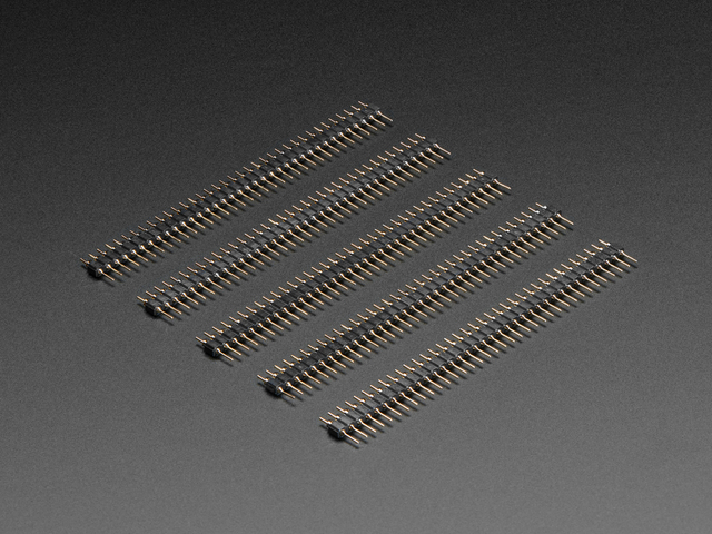 36-pin Swiss Male Plug Headers - Pack of 5