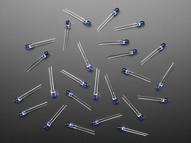 Super-bright 5mm IR LED (25 pack)