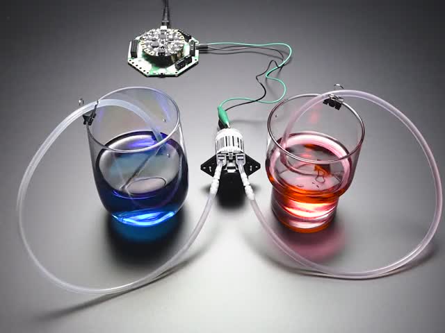 Peristaltic Liquid Pump with Silicone Tubing - 5V to 6V DC Power