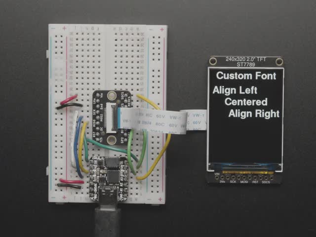 2.0" 320x240 Color IPS TFT Display with microSD Card Breakout