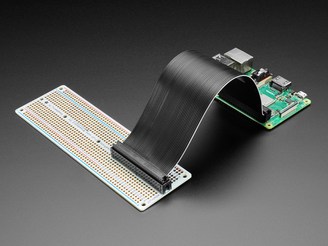 Adafruit Perma-Proto 40-Pin Raspberry Pi Breadboard PCB Kit