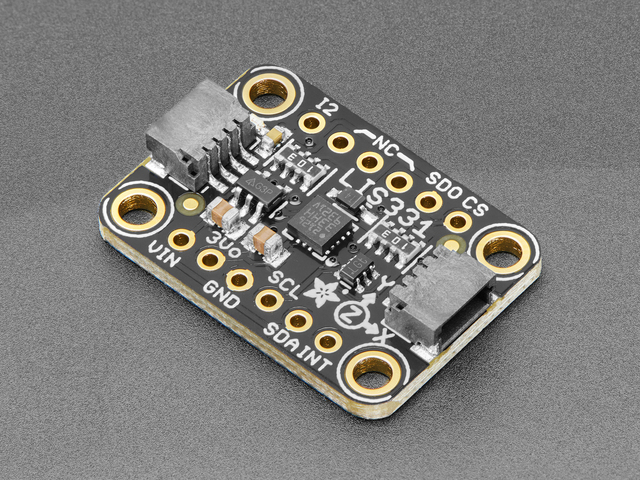 Adafruit LIS331 Triple-Axis Wide-Range ±24g Accelerometer