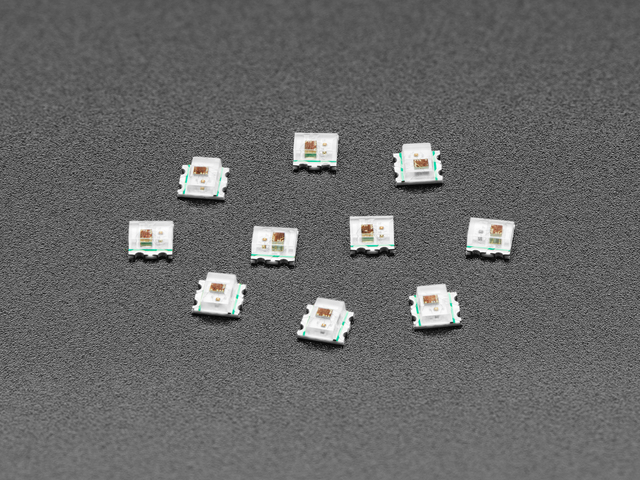 NeoPixel Nano 2020 RGB LEDs - 10-pack