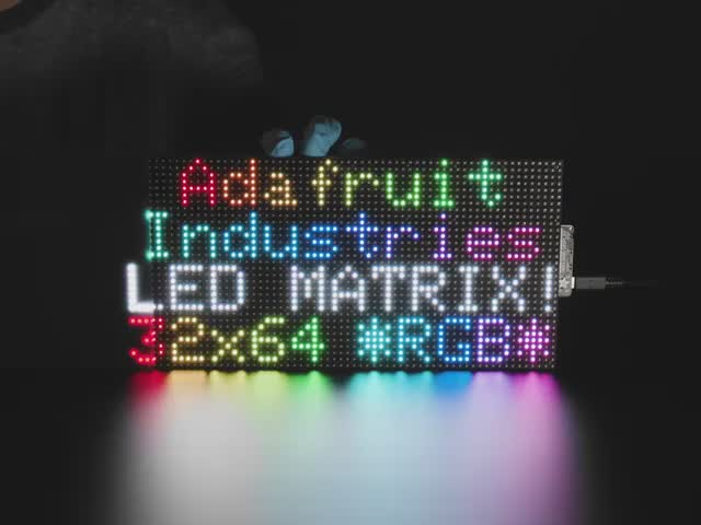 Black LED Diffusion Acrylic Panel - 10.2" x 5.1"