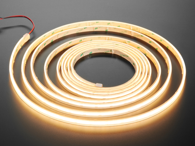 Ultra Flexible White LED Strip - 480 per meter - 5m long