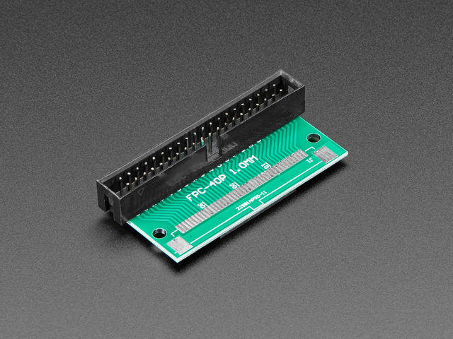 40-pin FPC to Straight 2x20 IDC Male Plug Header
