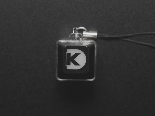 Light Up Key Switch Keychain - Red LED