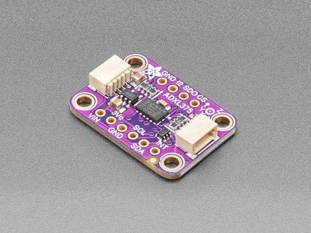 ADXL375 - High G Accelerometer (+-200g) with I2C and SPI