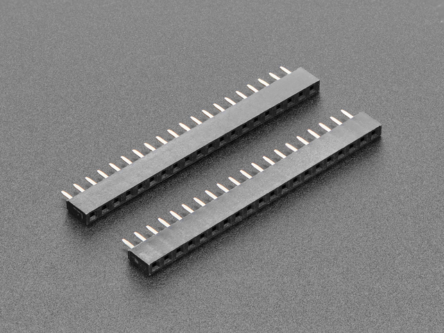 Short Socket Headers for Raspberry Pi Pico - 2 x 20 pin Female
