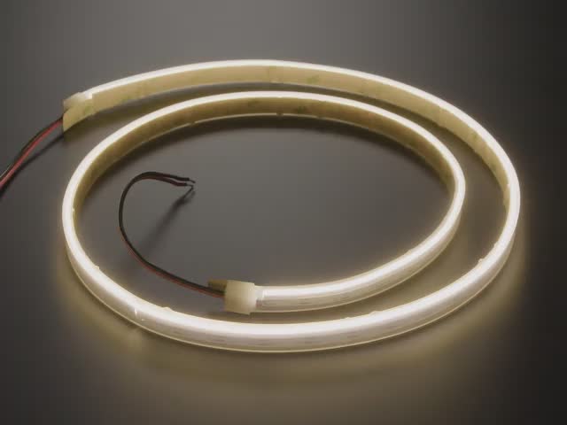 Side-Light Flexible White LED Strip - 480 LEDs per meter - 1m