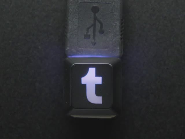 Tumblr Etched R4 Keycap for MX Compatible Switches