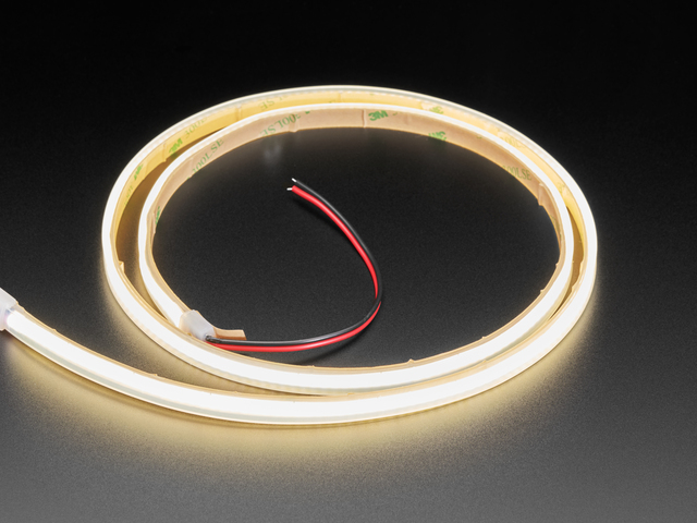 Ultra Flexible 5V Natural White LED Strip - 320 LEDs per meter