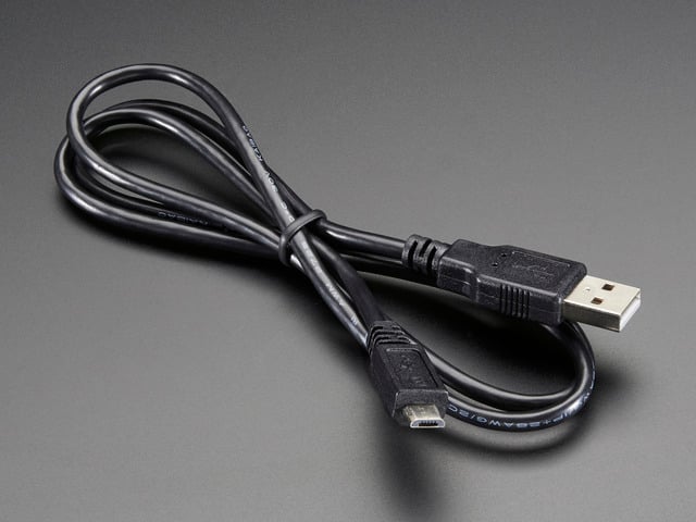 USB cable - USB A to Micro-B