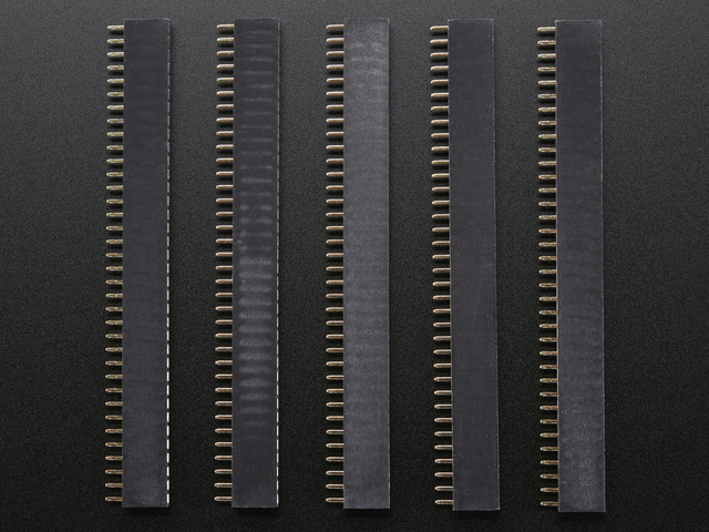 36-pin 0.1" Female header - pack of 5!