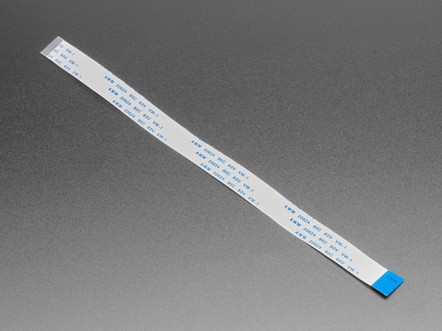 22-pin 0.5mm pitch FPC Flex Cable for DSI CSI or HSTX - 20cm