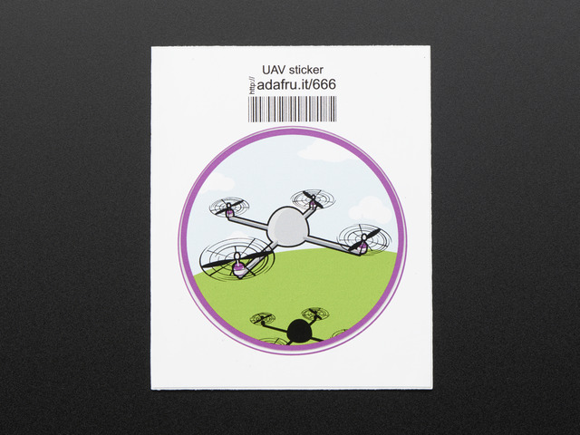 Educational mini UAVs- Sticker!