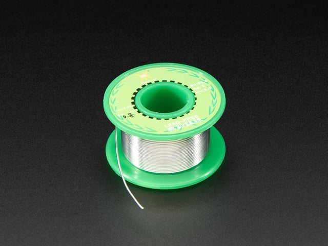 Solder Spool - 1/4 lb SAC305 RoHS lead-free / 0.031" rosin-core