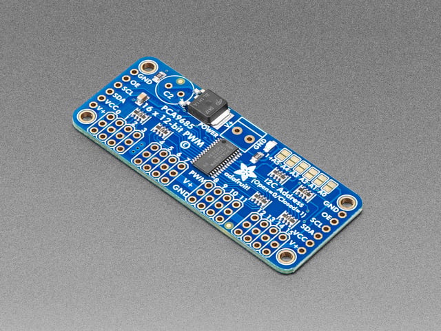 Adafruit 16-Channel 12-bit PWM/Servo Driver - I2C interface
